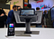 A “Flexa accepted here” sign displayed in front of an NCR point-of-sale terminal at NRF 2020