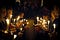Candelight ceremony in church