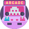 Icon of an arcade video game