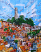 painting of Coit Tower