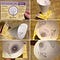 Multiple images showing Autonetiscope in action as both a flat postcard and a siphon holder