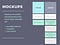 A graphic summarizing what mockups are and what are their pros and cons.