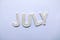 July