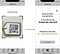 2 mobile app wireframes. Left wireframe shows the app scanning a QR code, right wireframe shows the restaurant that user is checking into.