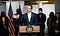 Governor Andrew Cuomo giving a speech.