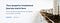 Hero banner example with 2 underlined text links highlighting the main calls to action.