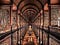 Trinity college library in Dublin