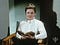 With the aid of noted actors from the Old Vic Company, American editor and anthologist Clifton Fadiman