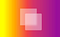 two squares that have had the backdrop-filter: blur() property applied to them, one with rounded corners and white border