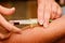Blood tests for discovering propensity for Alzheimer’s.