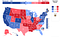 National state by state likelihood of Trump vs Biden winning Electoral College votes