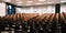 An empty classroom setting