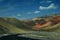 Road built by China in the mountains between Sarry-Tash (Kyrgyzstan) and Osh (border with Uzbekistan). — Photo © Bernard Grua