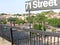 71st Street stop, D Line, 2005