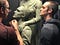 Sabin Howard sculpting Kneeling Dad