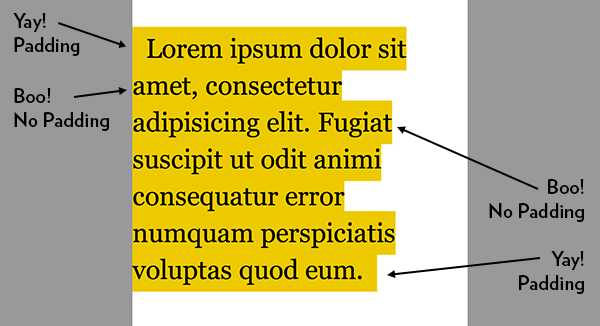 Multi-Line Padded Text. This is one of those tricky CSS things… | by Halis  Kaya | Medium