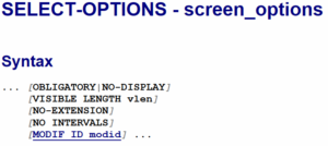 Simplify Report Select Options With Function Module Select Options Restrict By Matthew Tice Medium