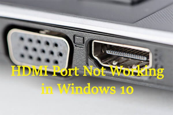 HDMI Port Not Working in Windows 10? Here's How to fix it | by Amanda Gao |  Medium