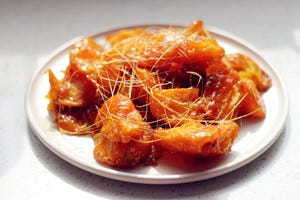 Recipe How To Cook Chinese Food Candied Sweet Potato By Panda Cheffy Medium