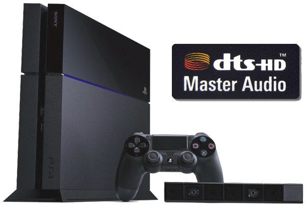 PS4: World's First Device to Support DTS-HD Master Audio|7.1 | by Sohrab  Osati | Sony Reconsidered