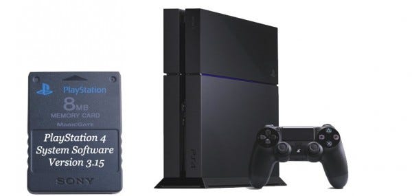 PSA: PS4 System Update 3.15 Now Available | by Sohrab Osati | Sony  Reconsidered