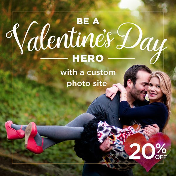 Be a Valentine's Day hero. | by SmugMug | SmugMug