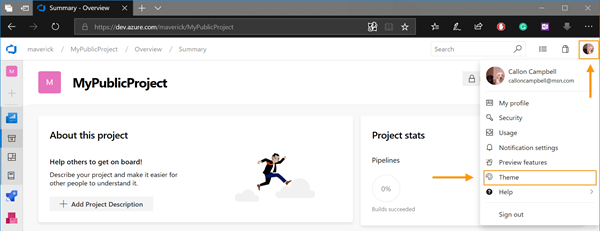 Azure Devops Rolls Out A Dark Theme By Callon Campbell Medium
