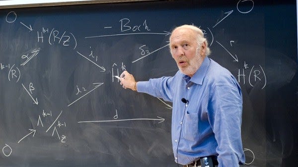 Jim Simons How A Mathematician Beat Wall Street In Their Own Game By Pratyush Gupta Zecide Ai Medium