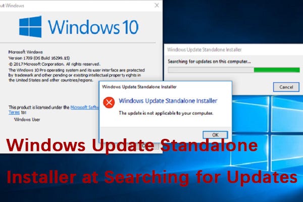 How to Fix the Issue on Windows Update Standalone Installer | by 刘维 | Medium