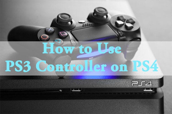 how to get a ps3 controller to work on ps4