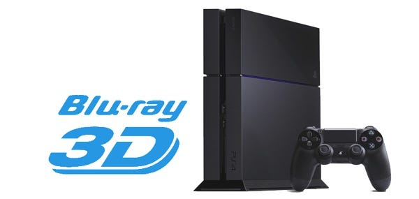 Blu-ray 3D Support to Arrive with PS4 Firmware 1.75 Next Week? | by Sohrab  Osati | Sony Reconsidered