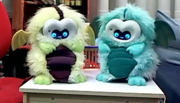 fluffy robot