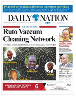 HOAX: This image of the Daily Nation's front page dated June 24, 2020, is fake | by PesaCheck PesaCheck