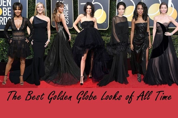 best golden globe dresses of all time