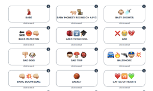 guess emoji phrase