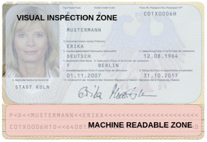 Machine Readable Id Card