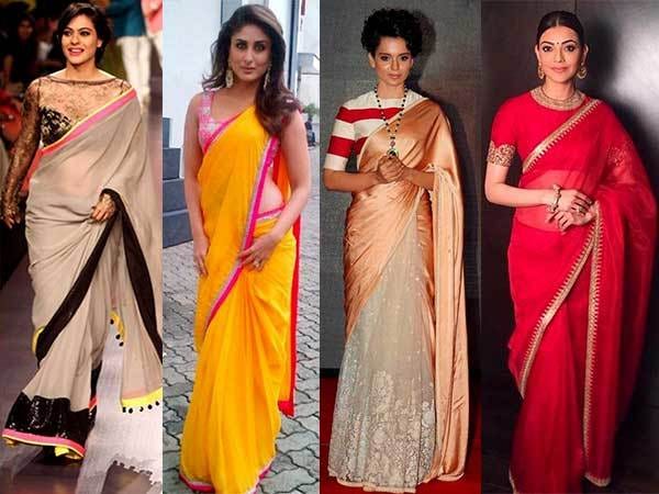 How To Look Slim In Indian Sarees Try Out Bollywood Inspired Sarees