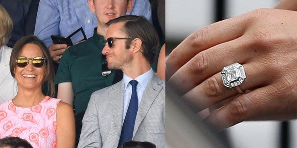 Fit for a Royal-in-Law: Pippa Middleton's Engagement Ring | by Beldiamond |  Medium