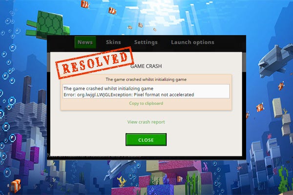 Fixed Org Lwjgl Lwjglexception Pixel Format Not Accelerated By Ariel Mu Medium