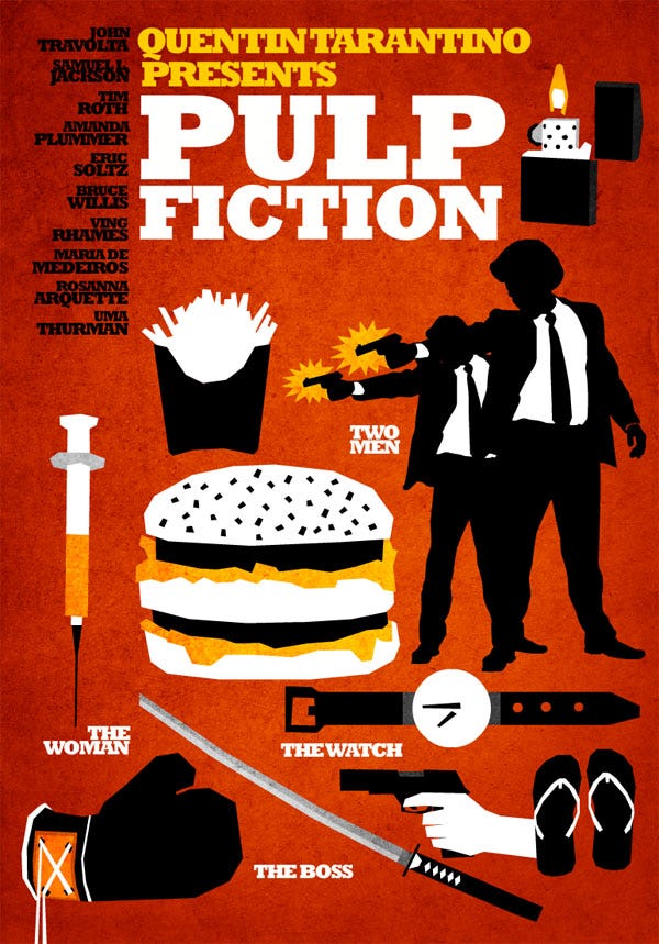 pulp fiction plot