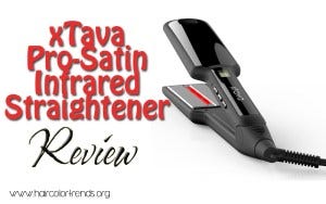 xtava infrared flat iron hair straightener reviews