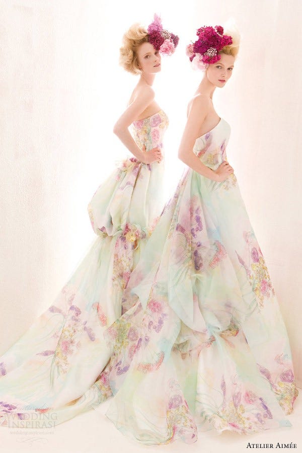 Atelier Aimee 2014 Multi Color Wedding Dresses Stella Suellen