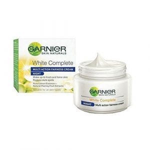 garnier night cream for dark spots
