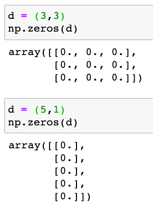 How to create multidimensional Zeros Numpy array in Python | by Panjeh ...