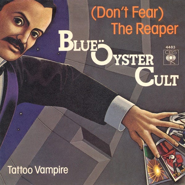 音樂 別怕死神 Don T Fear The Reaper 這首歌的吉他intro應該可以列入搖滾史上辨識度最高的曲子之一 也是一首極具爭議 By Chris Wang Medium 音樂 別怕死神 Don T Fear The Reaper 這首歌的吉他intro應該可以列入搖滾史上辨識度最高的曲子之一 也是一首極具爭議 By Chris Wang Medium