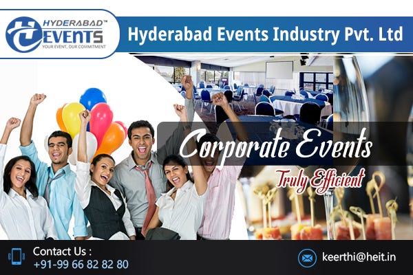 corporate event planners in hyderabad