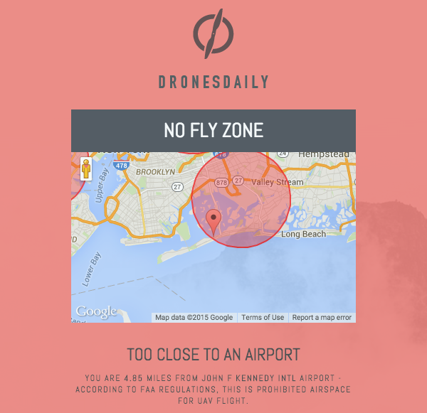 Drones and FAA No-Fly Zones. Capture your aerial footage (far) away