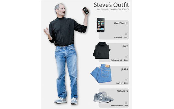 steve job outfit