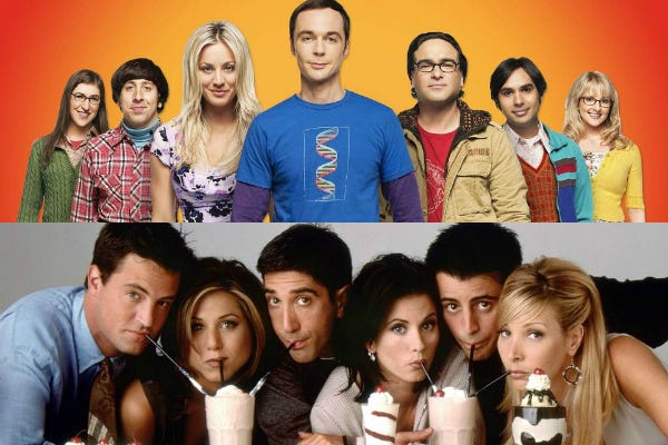 Friends Vs The Big Bang Theory !!! 