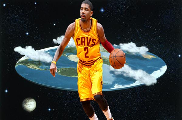 kyrie irving world is flat